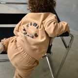 Bindi Puff Tracksuit - Fawn/Cocoa