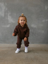 Load image into Gallery viewer, Quinn Hoodie Tracksuit - Cocoa/Cream