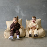 Quinn Hoodie Tracksuit - Cream/Cocoa