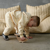 Quinn Hoodie Tracksuit - Cream/Cocoa