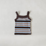 Vivi Rib Pointelle Set - Stripe