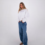 Women's Mum Mode On Top - White