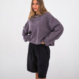Women's Mum Mode On Top - Brown Marle