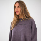 Women's Mum Mode On Top - Brown Marle