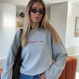 Women's Mum Mode On Top - Grey Marle