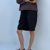 Women's Vera Bermuda Shorts- Black