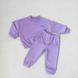 Woodie 3D Logo Tracksuit - Lilac