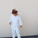 Everest All Over Logo Tracksuit - Chalk/Blue