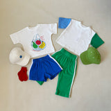 Atlas Cotton Terry Towelling Set - Royal Blue