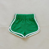 Carter Terry Towelling Shorts - Green