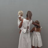 Clementine Cotton Broderie Dress