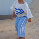 Tilly Racer Pants - Powder Blue