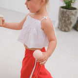 Darcy Racer Pants - Red