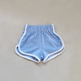 Carter Terry Towelling Shorts - Sky