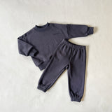 Woodie 3D Logo Tracksuit - Charcoal