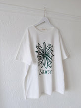 Load image into Gallery viewer, Adult Bloom Relaxed Tee - White/Forest