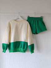 Load image into Gallery viewer, Adult Frankie Colour Block Jumper - Green