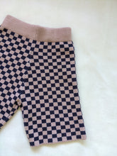 Load image into Gallery viewer, Adult Spencer Checkerboard Knit Shorts - Navy