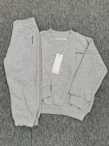Adult Woodie Logo Tracksuit - Grey Marle