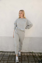 Load image into Gallery viewer, Adult Woodie Logo Tracksuit - Grey Marle