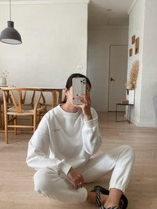 Adult Woodie Logo Tracksuit - Chalk