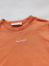 Load image into Gallery viewer, Ambrose Logo Embroidered Tee - Burnt Orange/White