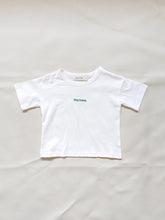 Load image into Gallery viewer, Ambrose Logo Embroidered Tee - White/Emerald