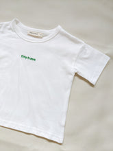 Load image into Gallery viewer, Ambrose Logo Embroidered Tee - White/Emerald