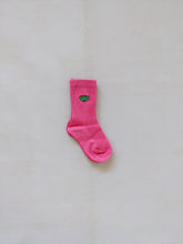 Load image into Gallery viewer, Animal Ribbed Socks (Pack of 3) - Lilac/Lime/Pink