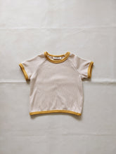 Load image into Gallery viewer, Austin Contrast Waffle Cotton Set - Golden/Beige