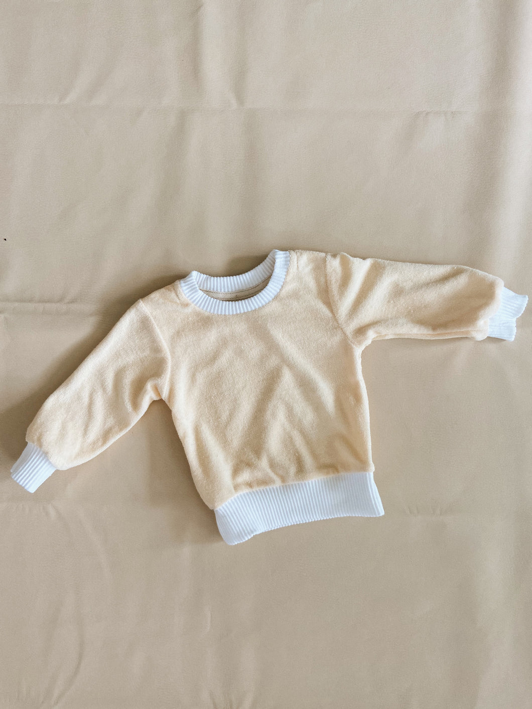 Avalon Contrast Pullover - Melon