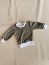 Load image into Gallery viewer, Avalon Contrast Pullover - Moss