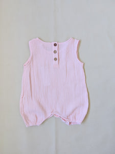 Bowie Sleeveless Jumpsuit - Marshmallow Pink