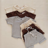 Jude French Terry Set - Slate