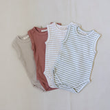 Cali Waffle Bodysuit - Oat