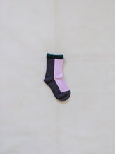 Load image into Gallery viewer, Colour Block Socks (Pack of 3) - Pink/Purple/Red