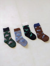 Load image into Gallery viewer, Dino Socks - Black