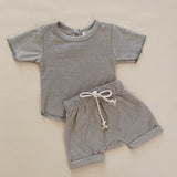 Jude French Terry Set - Slate