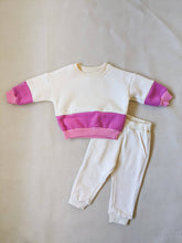 Load image into Gallery viewer, Frankie Colour Block Jumper - Pink