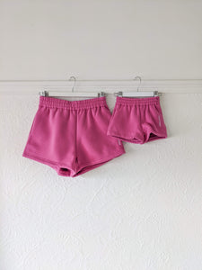 Adult Frankie Logo Shorts - Pink