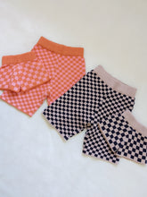 Load image into Gallery viewer, Adult Spencer Checkerboard Knit Shorts - Navy