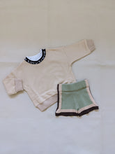 Load image into Gallery viewer, Hansel Logo Neck Jumper - Almond