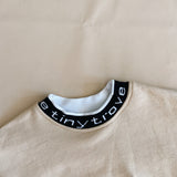 Hansel Logo Neck Jumper - Almond