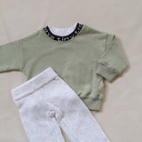 Peppa Sprinkle Knit Pant - Pearl