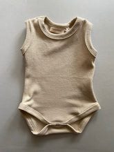 Load image into Gallery viewer, Cali Waffle Bodysuit - Oat