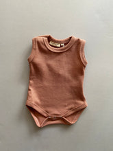 Load image into Gallery viewer, Cali Waffle Bodysuit - Clay