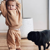 Woodie Logo Tracksuit - Fawn