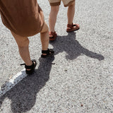 Olympia Velcro Sandals - Brick
