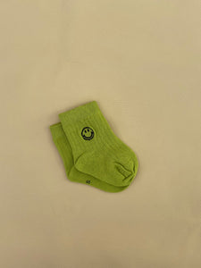 Face Socks - Lime