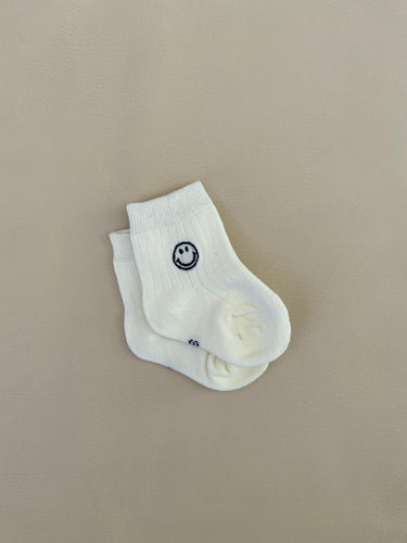 Face Socks - Beige